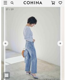 COHINA | デニムパンツ