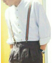 used | 古着スタンドカラーシャツ(シャツ/ブラウス)