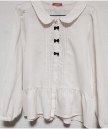 en face | リボンボタンブラウス(シャツ/ブラウス)