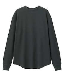 GU | GU(ジーユー)ワッフルロングスリーブT(長袖)NC(Tシャツ/カットソー)