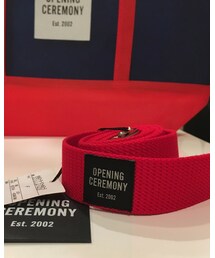 OPENING CEREMONY | ベルト