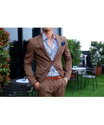ZARA MAN | Brown Suit(スーツジャケット)