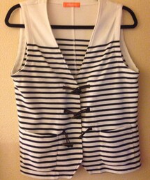 HIDEAWAYS NICOLE | ベスト ボーダー(ベスト)