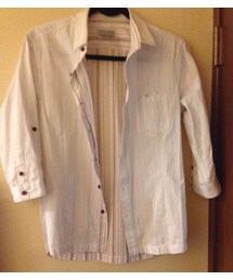 NICOLE CLUB FOR MEN | シャツ 七部 ストライプ(シャツ/ブラウス)