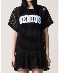 CHOKONTE | GENIUS MESH DRESS BLACK(ワンピース)