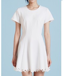 CHOKONTE | WAVE SLIM FIT DRESS (ワンピース)