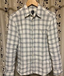 GAP | リネンチェックシャツ(シャツ/ブラウス)