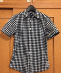 GAP | 半袖チェックシャツ(シャツ/ブラウス)