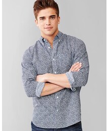 GAP | 総柄シャツ(シャツ/ブラウス)