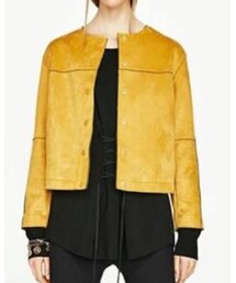 ZARA | ノーカラージャケット