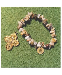 Langford | Langford × 星あやさん の クレイジーアゲート。愛用しすぎてクロスが取れちゃった。(ブレスレット)