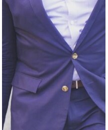 J.CREW | Navy Blue Khaki(スーツジャケット)