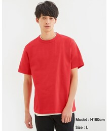 GU | コットンクルーネックT〔半袖〕Sサイズ(Tシャツ/カットソー)