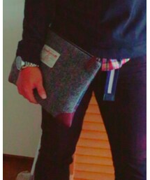 HARRIS TWEED | クラッチバッグ
