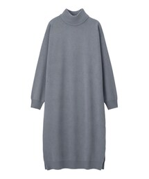 GU | ハイネックニットワンピース XL(ワンピース/ドレス)