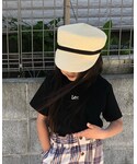 GU(ジーユー)の「帽子(キャスケット)」
