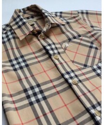 BURBERRY | Burberry Brit 'Nelson' Trim Fit Check Sport Shirt(シャツ/ブラウス)