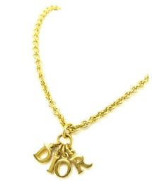 Dior | クリスチャン・ディオール Christian Dior ネックレス レディース ゴールド(ネックレス)