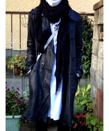 The Viridi-anne | レザートレンチ(トレンチコート)