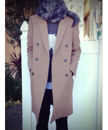 JOHN LAWRENCE SULLIVAN | チェスターフィールドコート(ステンカラーコート)