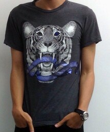 JOHN LAWRENCE SULLIVAN | tiger t-shirts(Tシャツ/カットソー)