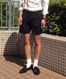 JOHN LAWRENCE SULLIVAN | 2 TUCK SHORTS(その他パンツ)