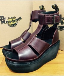 Dr. Martens | BESSIE oxblood sandals(サンダル)