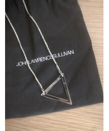 JOHN LAWRENCE SULLIVAN | triangle　necklace(ネックレス)