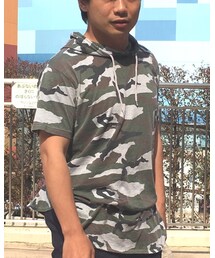 丈の長い迷彩 | Tシャツ/カットソー