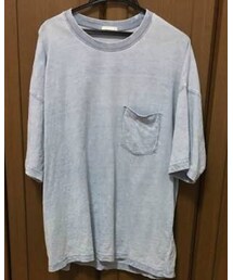 GU | ウォッシュドスーパービッグT（XL）(Tシャツ/カットソー)
