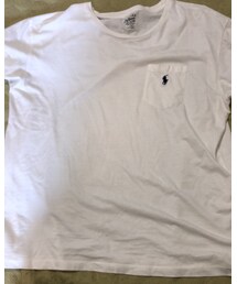 POLO RALPH LAUREN | 古着ポケT（XL）(Tシャツ/カットソー)
