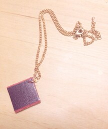 ハンドメイドアクセサリー | レザーネックレス(ネックレス)
