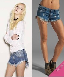 One Tea spoon | ショーパン(デニムパンツ)