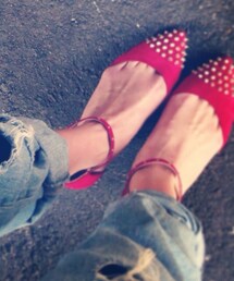 ZARA | スタッズサンダル(サンダル)