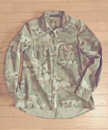 ZARA | カモフラージュシャツ
(シャツ/ブラウス)