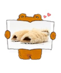 BLONDY ReLISH | 🐻フェイクファーサンダル🐻(シューズ)