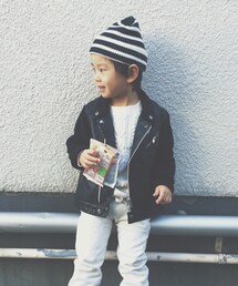 UU | UNIQLO × UNDER COVER  ライダースジャケット♡(ライダースジャケット)