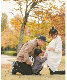 ビッグシャツ×黒スキニー | その他