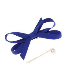 ブランド不明 | リボンクリップandパールピン(その他ヘアアクセサリー)