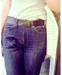 小学生の時に買ったやつだとお母さんが | デニムパンツ