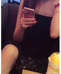 原单蕾丝连衣裙 | スカート