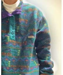 Columbia | 90's Columbia フリースプルオーバー(その他トップス)
