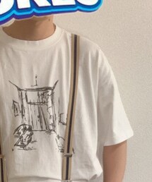 used | 古着屋で¥1300くらい(サスペンダー)