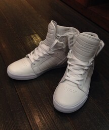 SUPRA FOOTWEAR | SKYTOP -WHITE × WHITE-(スニーカー)