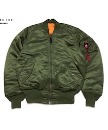 Alpha Industries | ALPHA MA-1 FRIGHT JACKET SAGE(ミリタリージャケット)