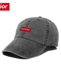 Superior | Superior BOX LOGO SIX PANEL CAP(キャップ)