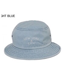 WARP SELECTED | COTTON DENIM BUCKET HAT (ハット)
