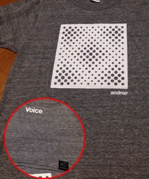 androp | 背面に曲のタイトル、裾にタグ着いてます♪(Tシャツ/カットソー)