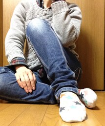 Green Parks fuuwa | シャツはL.L.bean(ニット/セーター)