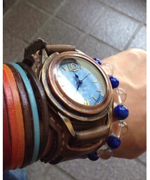 革と時計 | アナログ腕時計